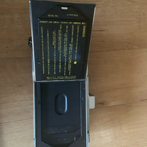 1961 Rare Vintage ๐ท Polaroid Camera J66 + Bag. - Picture 6 of 8